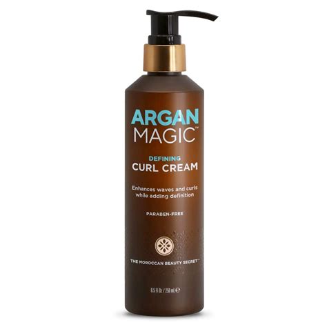 Protect Your Hair from Heat Damage with Argan Magic Defining Curl Cream